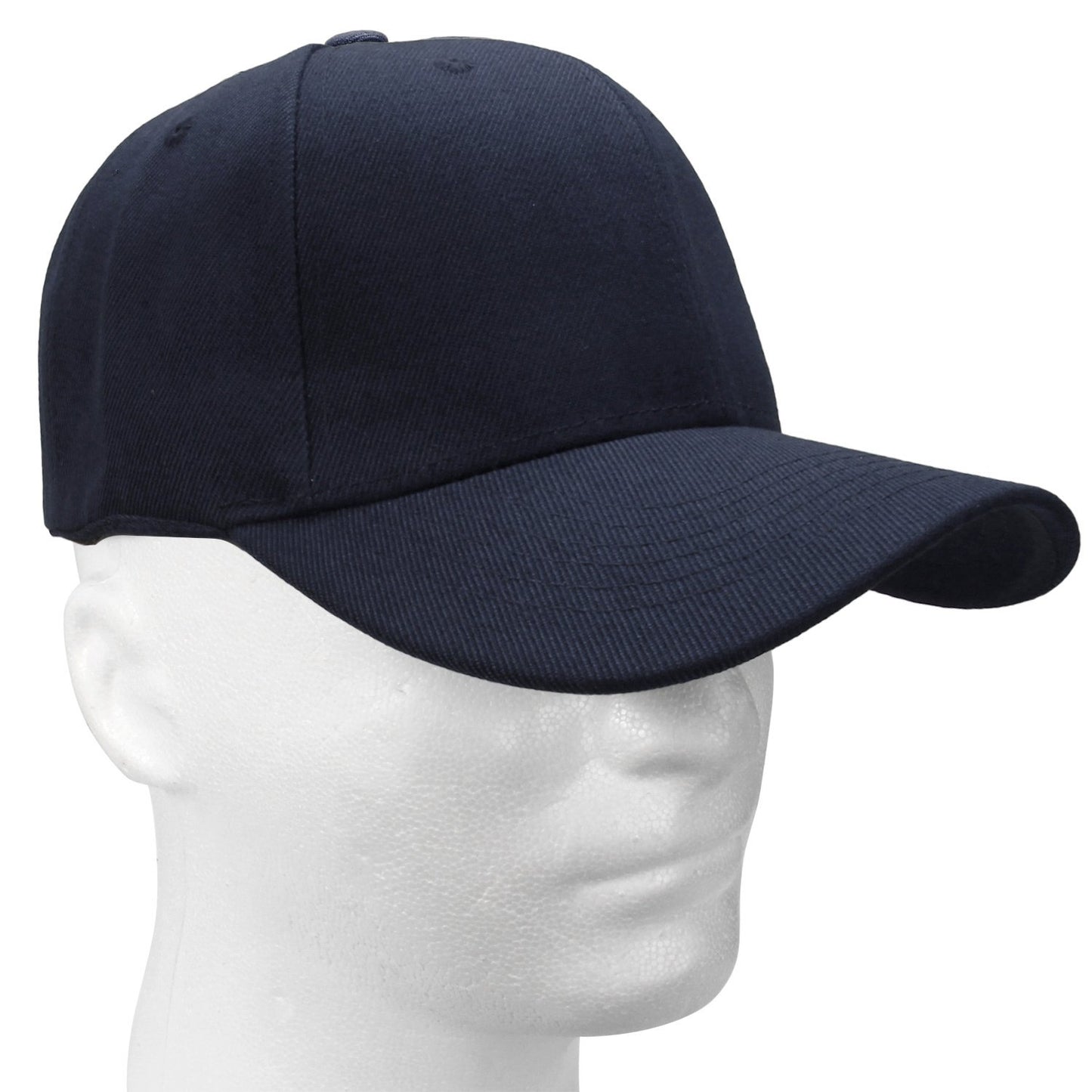 Falari Baseball Cap Adjustable Size for Running Workouts and Outdoor Activities All Seasons (2pk Navy & Navy)