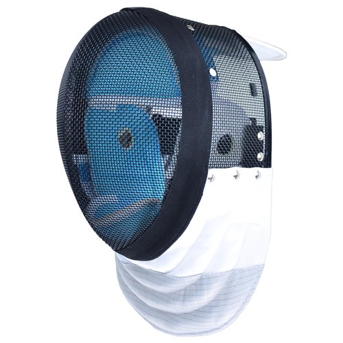 Fencing Mask - Foil Fencing Helmet with Removable Lining - CE Certified Protective Gear (Large)