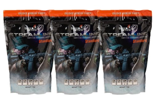 Lancer Tactical Streamline Competition Grade Airsoft BBS 0.25g-0.32g-Made in Taiwan