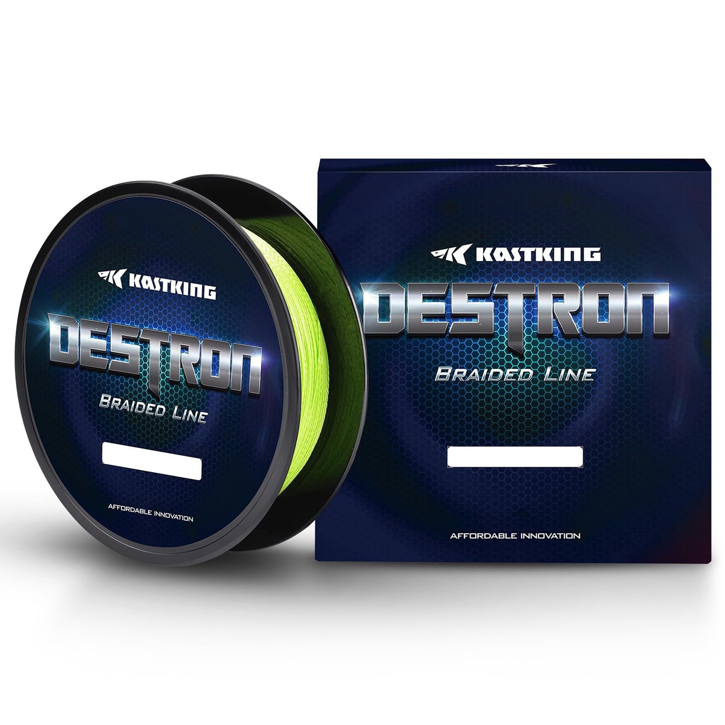 KastKing Destron Braided Fishing Line, Grass Green , 150 yds-6lb-0.11mm