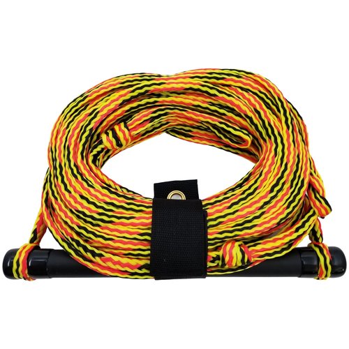 75 Foot Rope with 12??Handle for Water Ski, Wakeboard, Kneeboard, and Watersports Tow Rope