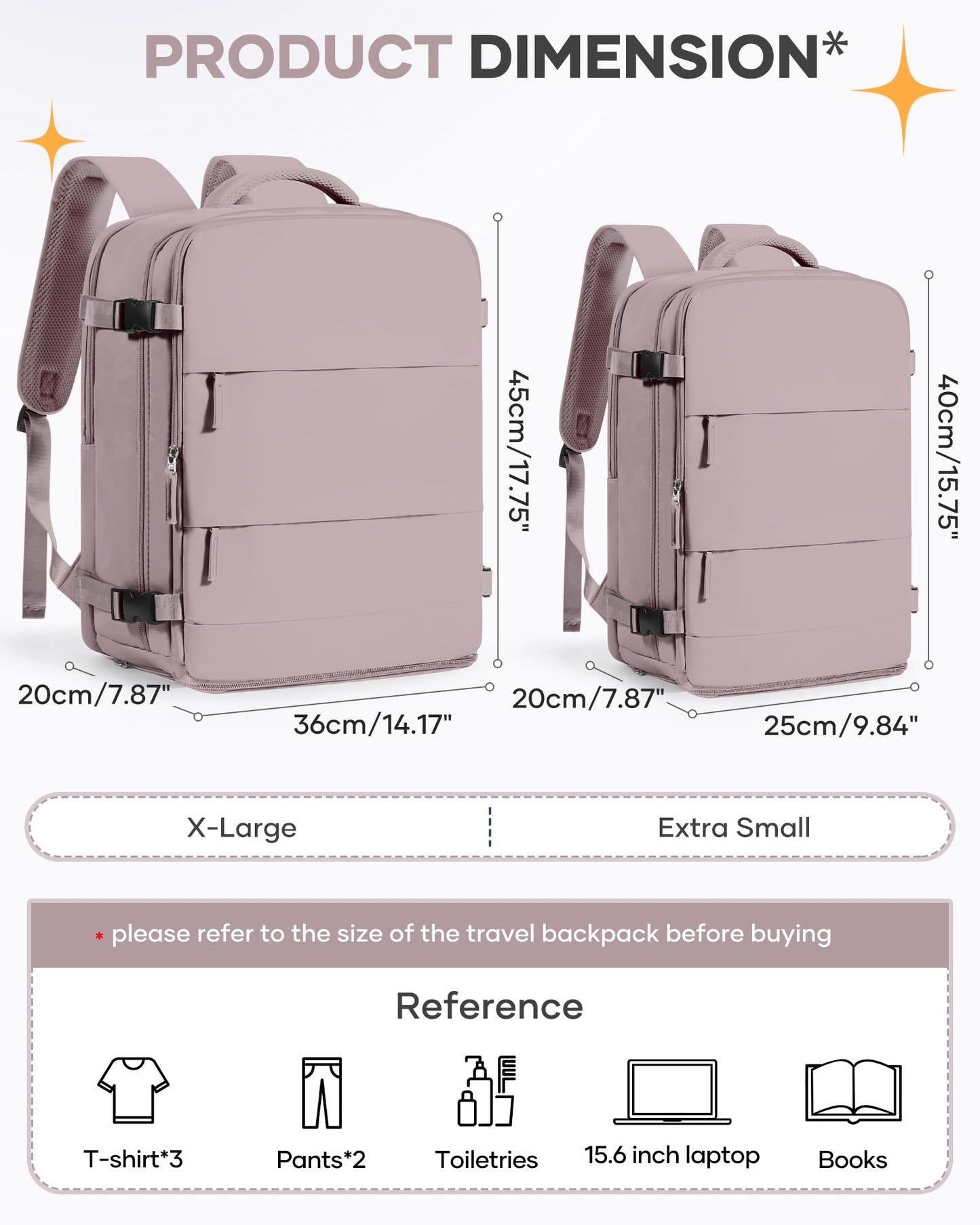 Travel Backpack Carry On Flight Aapproved Personal Item Travel Bag Mochila De Viaje Travel Backpack For Men Spirit Airlines Personal Item Bag 18x14x8 Carry On Backpack For Airplanes Lotus Root Pink