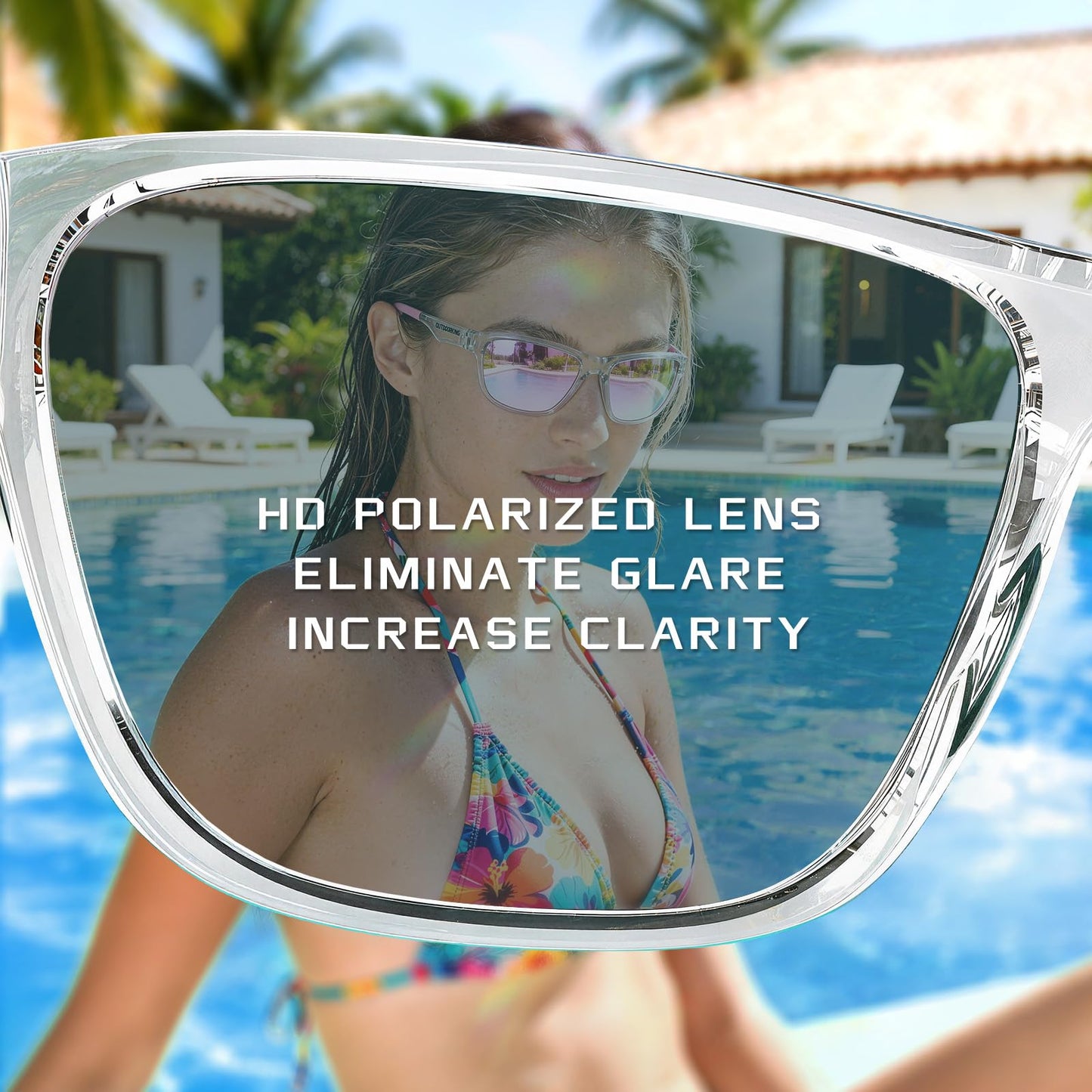 OUTDOORKING Polarized Running Sunglasses for Women Mens Sun Glasses for Cycling Fishing Driving Golf UV Protection