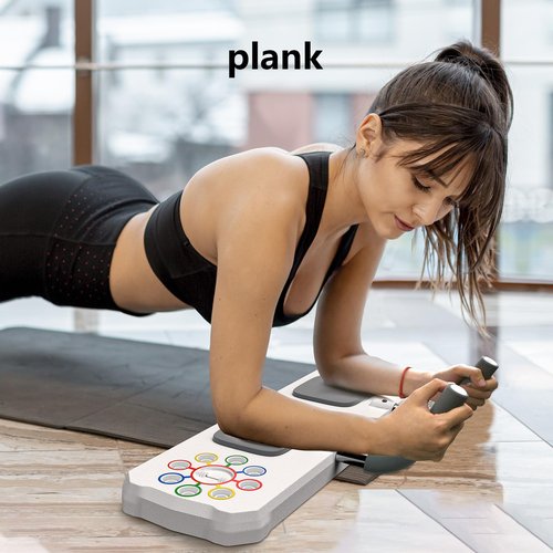 CHANGENOW Portable Push Up Board Fitness, Foldable Exercise Equipment for Men & Women, Professional Push Up Bar at Home Gym, Full Body Workout at Home