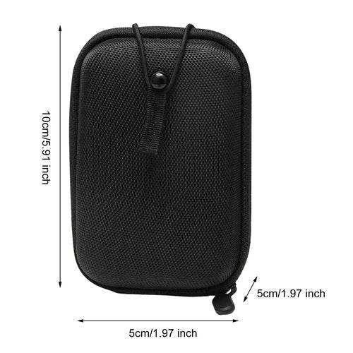 AMAMIA Golf Rangefinder Hard Shell Case,Hard Golf Rangefinder Case,EVA Bag Universal Range Finder Carry Box for Most Rangefinders Black