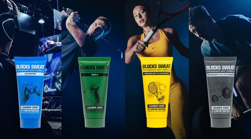 New Racquetball & Paddle Grip Cream by Gamer Grip ??Non-Slip, Sweat-Resistant Lotion for Better Grip in Tennis, Pickleball & Paddle Sports ??No Chalk - Made in USA