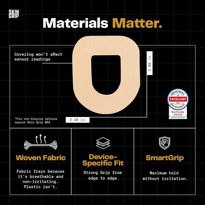 Skin Grip Omnipod 5 Adhesive Patches - Rainbow Pack (Also Fits OmniPod Dash)