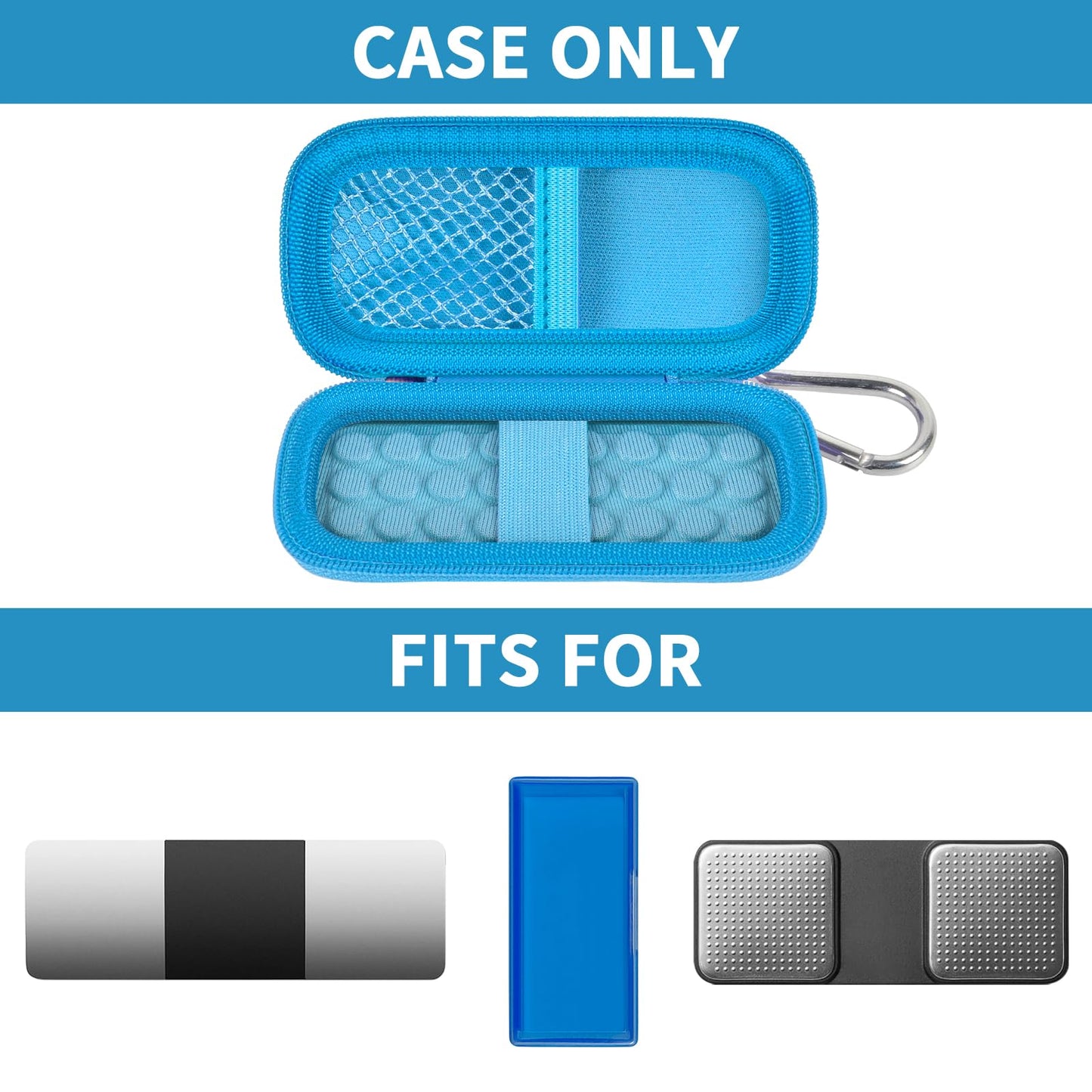 Heart Rate Monitor Case for AliveCor KardiaMobile ECG/6L, Pill Box Included