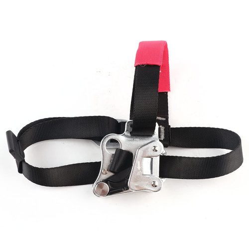 cardyven Foot Ascender, Riser Rock Climbing Mountaineering Equipment Climbing Device Outdoor Mountaineering Tree Arborist Climbing Rappelling Equip (Left Foot Riser/Silver)