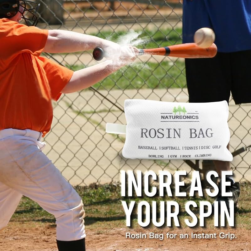 Rosin Bag 5.12 In x 3.4 In, 150 g – For Baseball, Bowling, Tennis, Disc Golf, Pole Grip (Variation: 5.12 x 3.4 x 1.38 inches)
