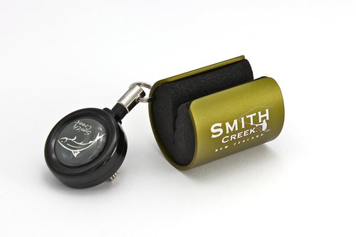 Smith Creek Rod Clip, Wearable Fishing Rod Holder, Green