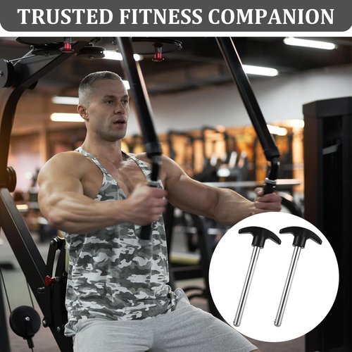 ValueBargain Weight Pins for Weight Stack Machine, 4.4 Inch Drop Set Pins Gym - Essential for Gymnasium & Fitness Machine (0.37 Inch Diameter)