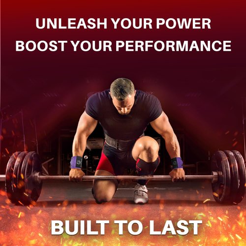 TECEUM Weightlifting Wrist Wraps with Thumb Loop – Black – Arms on Fire – 18 inch – Heavy-Duty Workout Wrist Support & Protection – Ideal for Powerlifting, Strength Training, Bodybuilding