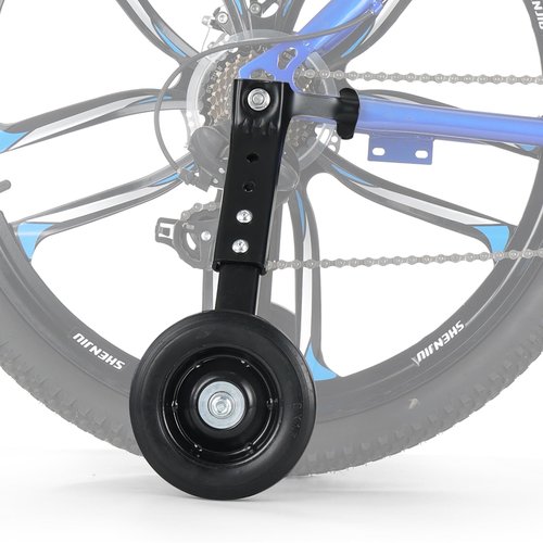 TAYIZOO Heavy-Duty Bike Training Wheels for 24-26 Inch Bicycles - 300LB Capacity Adjustable Stabilizers with Thickened High-Carbon Steel & Durable Rubber Wheels