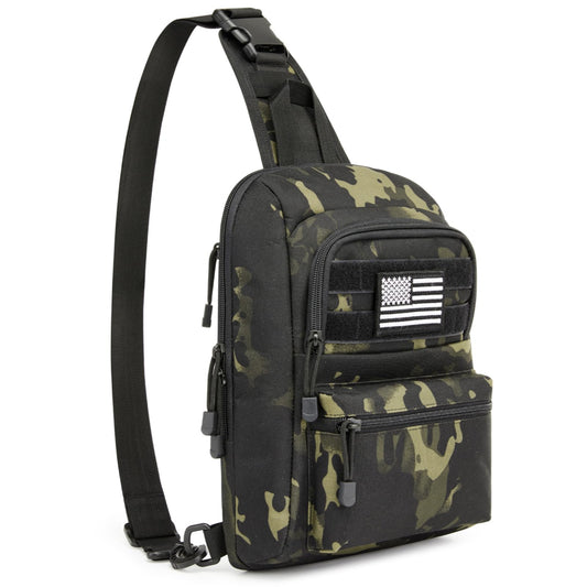 G4Free Tactical Sling Bag Backpack EDC Concealed Carry Bag Small Crossbody Shoulder Chest Pack