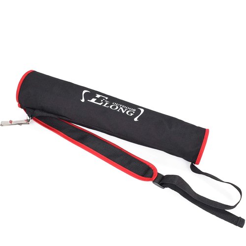 YLS Archery Hip and Back Quiver for Arrows - Black for Kids and Adults - Adjustable Holder With Padded Strap and Belt Clip - Accessories for Field and Practice