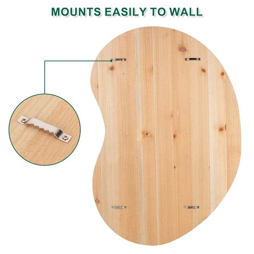 40 Golf Ball Collection Display Case Cabinet Holder Rack Wall Mount Golf Gifts for The Golf Enthusiast - Golf Display Box Unique Putting Green Shape
