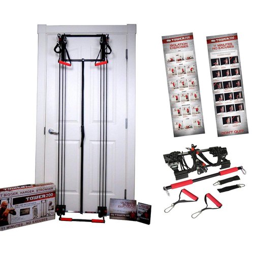 Body by Jake Tower 200 Complete Door Gym Full Body Workouts Fitness Exercise