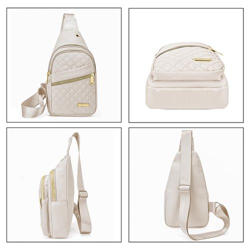 Aisijimo Small Sling Bag For Women Men Casual Crossbody Sling Backpack