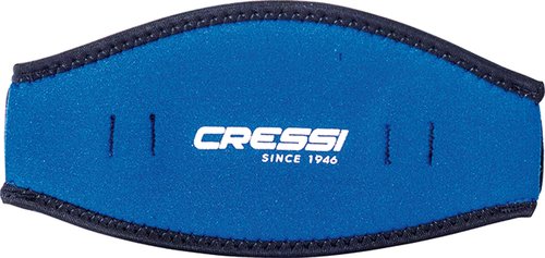 Cressi Neoprene Mask Strap Cover, Blue