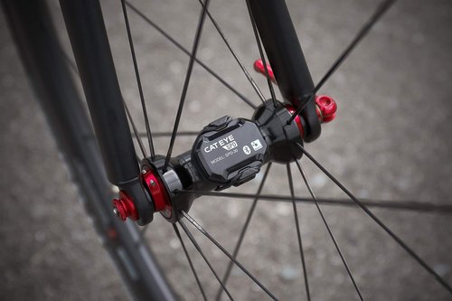 CATEYE Magnetless Speed/Cadence Sensors ??IPX7 Waterproof Wireless Bluetooth ANT+ Bike Computer RPM Sensor for Road, Spin Bikes and Smart Trainers, Compatible with Rouvy, Zwift, Peloton, Wahoo