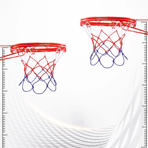 Small Basketball Hoop Net, 8PCS 8 Loops Mini Basketball Nets Replacement Basketbal Nets Replacement for 8"-10.25" Rims Nylon Small Basketbal Hoop Net Little Basket Ball Nete for Room Indoor Outdoor
