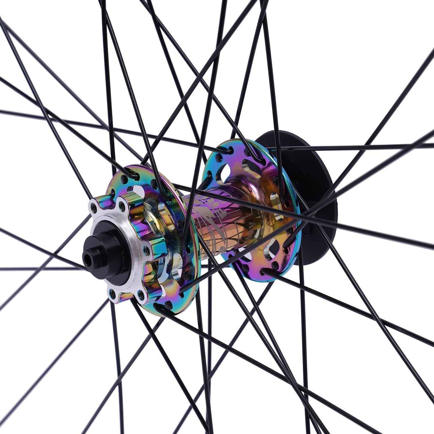 27.5" Mountain Bike Wheelset, Aluminum Alloy Rim 32H High Strength Bike Wheels, Dual-Six-Hole Disc-Brakes, Compatible 7-12 Speed Cassette