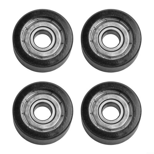 Rowing Machine Seat Wheels 4-Pack, 27Mm Diameter Rowing Machine Bearing Pulley Wheel Replacement For Water Rowers