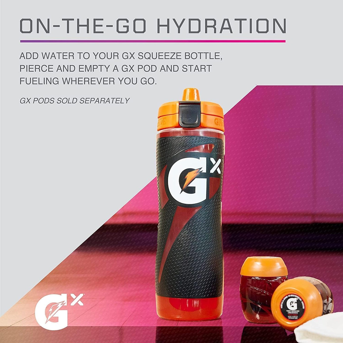 Gatorade Gx, Marble Pink, 30 Oz