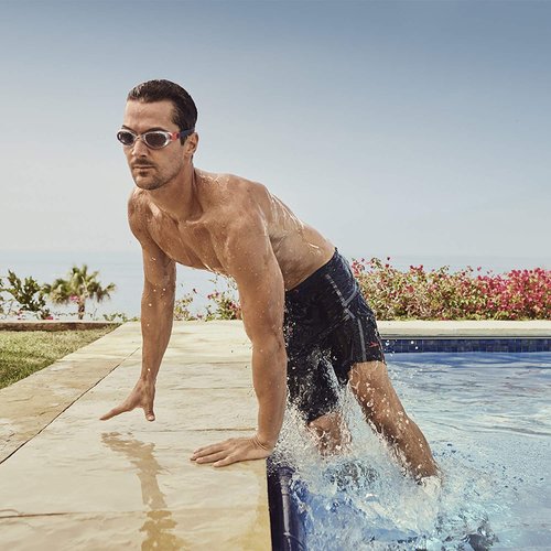 Speedo Unisex-Adult Swim Goggles Hydrospex Classic, Clear