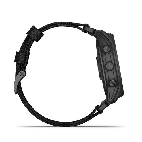 Garmin tactix 7, Pro Ballistics Edition, Ruggedly Built Tactical GPS Watch with Solar Charging Capabilities, Applied Ballistics and Nylon Band,Black