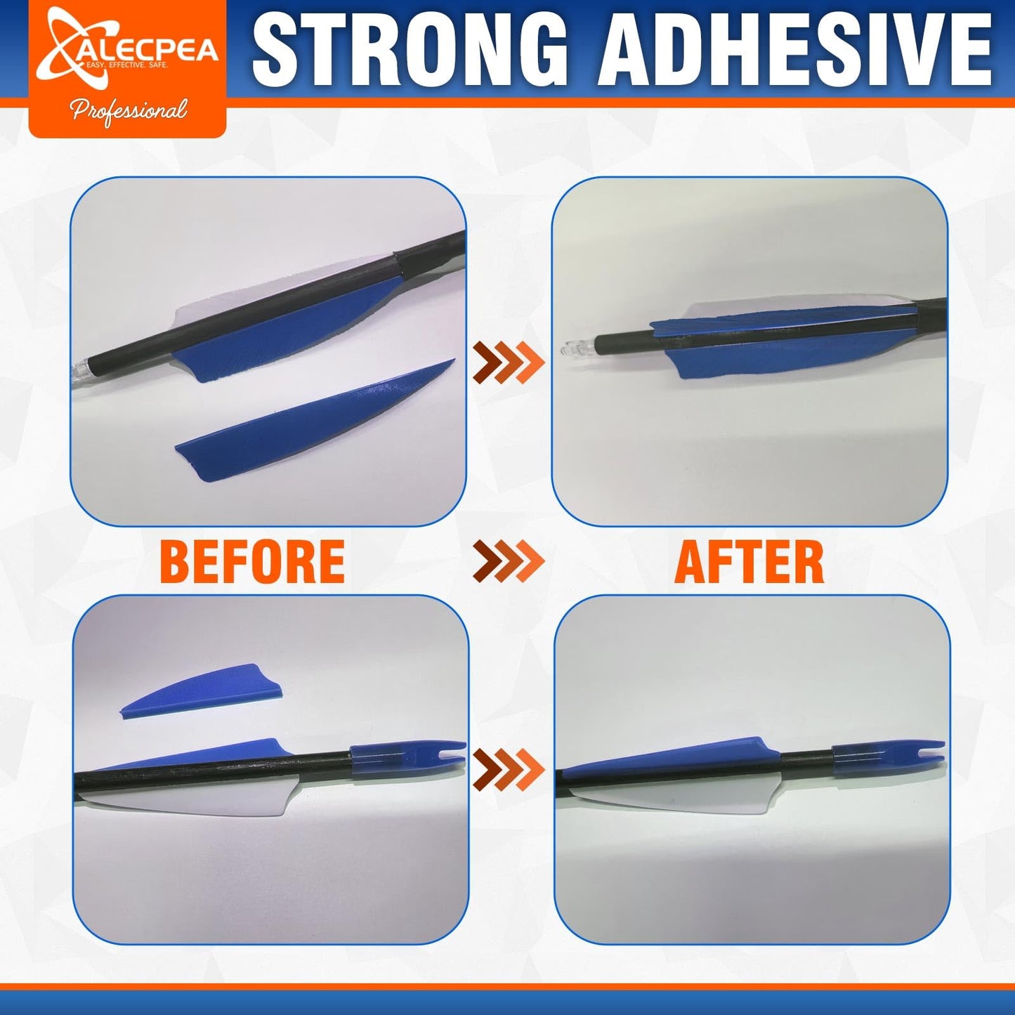 20g Instant Arrow Fletching Glue, Fast-Curing Clear Adhesive for Vanes, Feathers, and Inserts, Perfect for Aluminum, Carbon, and Wood Shafts, Ideal Archery Accessory