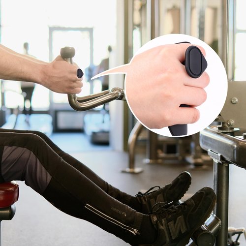 Anti-Slip Workout Grips - Ergonomic Rubber Gym Grips, Hand Protection Weight Lifting Grips, for Gym Training and Workouts, Dumbbells, Pull-Ups, for Men and Women