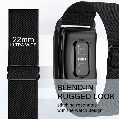 surundo Nylon Sport Band Compatible with Whoop Bicep Band 4.0 Strap Men Women with Bumper Case, Breathable Nylon Adjustable Waterproof Replacement Wristbands Straps for Whoop 4.0