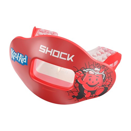 Shock Doctor Kool Aid Lip Guard Mouth Guard - Max Air Flow, Full Mouth Protection Compatible with Braces, Lip Guard, Instant Fit Mouthguard for Football, Hockey, Lacrosse