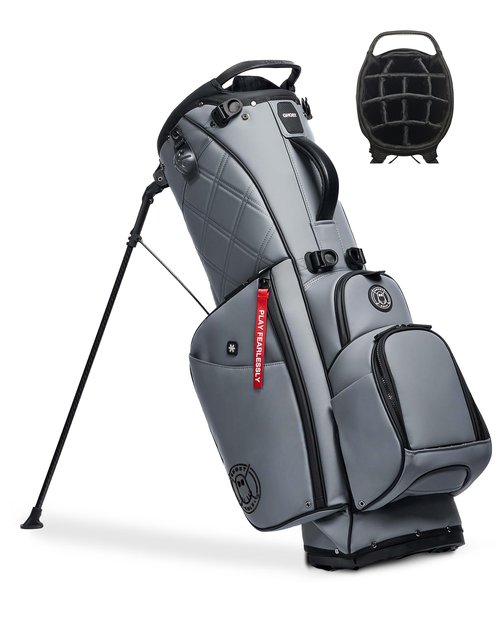Ghost Golf Stand Bag, Anyday Maverick Black Ops - Golf Bags for Men & Women, 14-Way Dividers with Premium Materials & Magnetic Pocket - Standing Golf Bag Holds 14 Golf Clubs