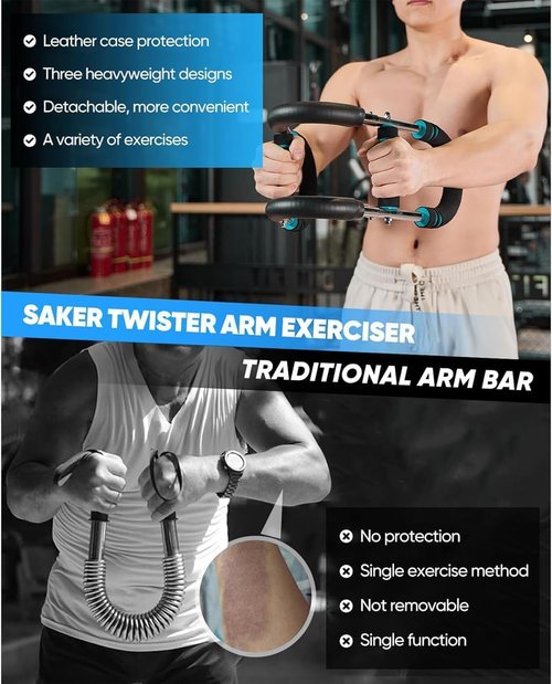 Saker Twister Arm Trainer, 40-100lb