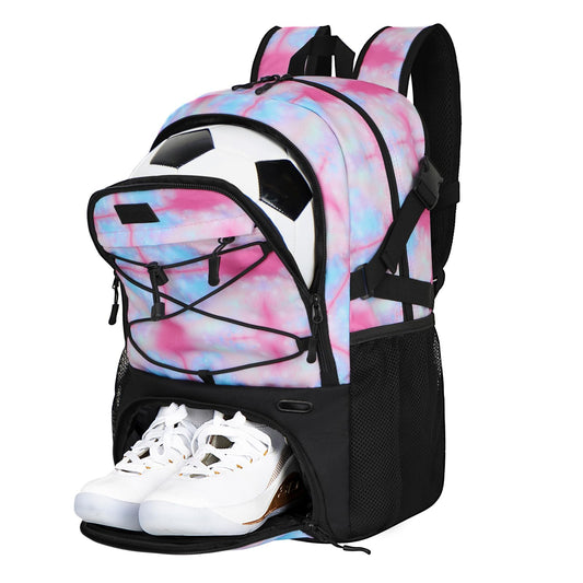 Goloni Soccer Backpack,Basketball Backpack with Ball Compartment & Shoe Compartment,Backpack for Basketball,Soccer, Football, Volleyball, Swim, Gym, Travel