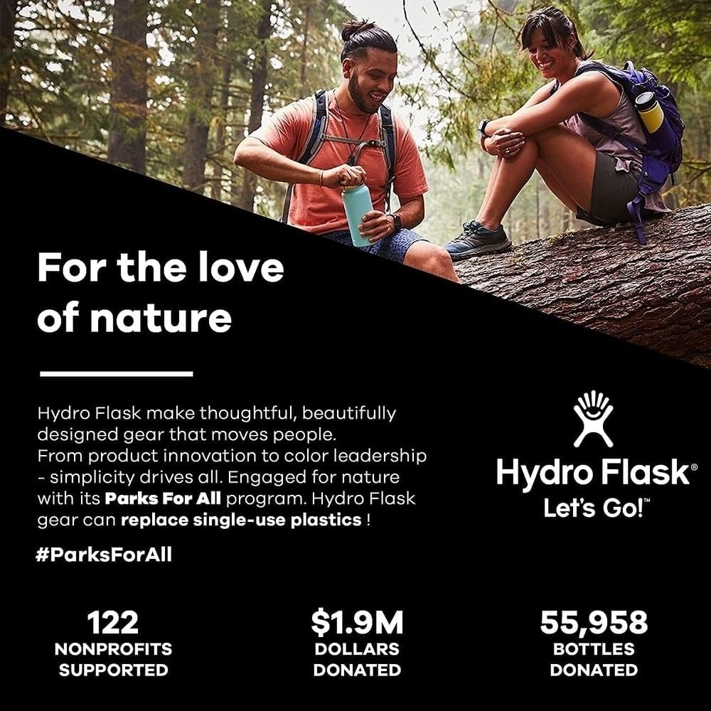 Hydro Flask Standard Mouth Lids- Accessory for Standard Mouth Water Bottle