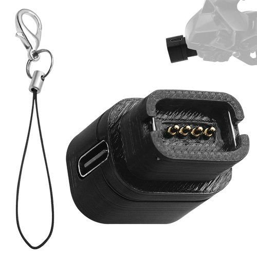 FREERDNG Suitable for Shimano EW-EC300 4-pin to Type-C Converter for 12 Speed DI2 Electronic derailleur, Electronic Rear Transmission Charger, Compact Outdoor Emergency Charging Solution