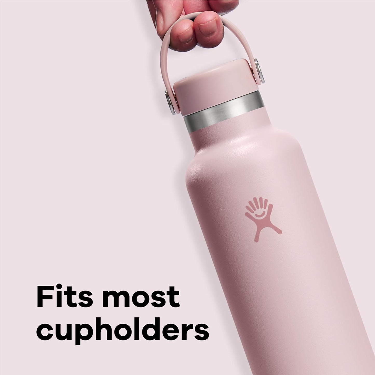 Hydro Flask Water Bottle - Insulated Stainless Steel - Non Spill, Leakproof in 24 Oz White
