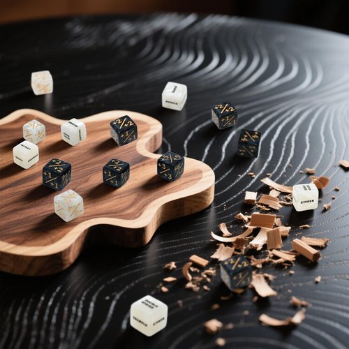48 Pieces MTG Counter Token Dice Counters Marble Keyword Counters Life Counter Tokens Dice Buff Tokens Compatible with Magic Card Game Accessories CCG Creature Stats (Marble, 48)