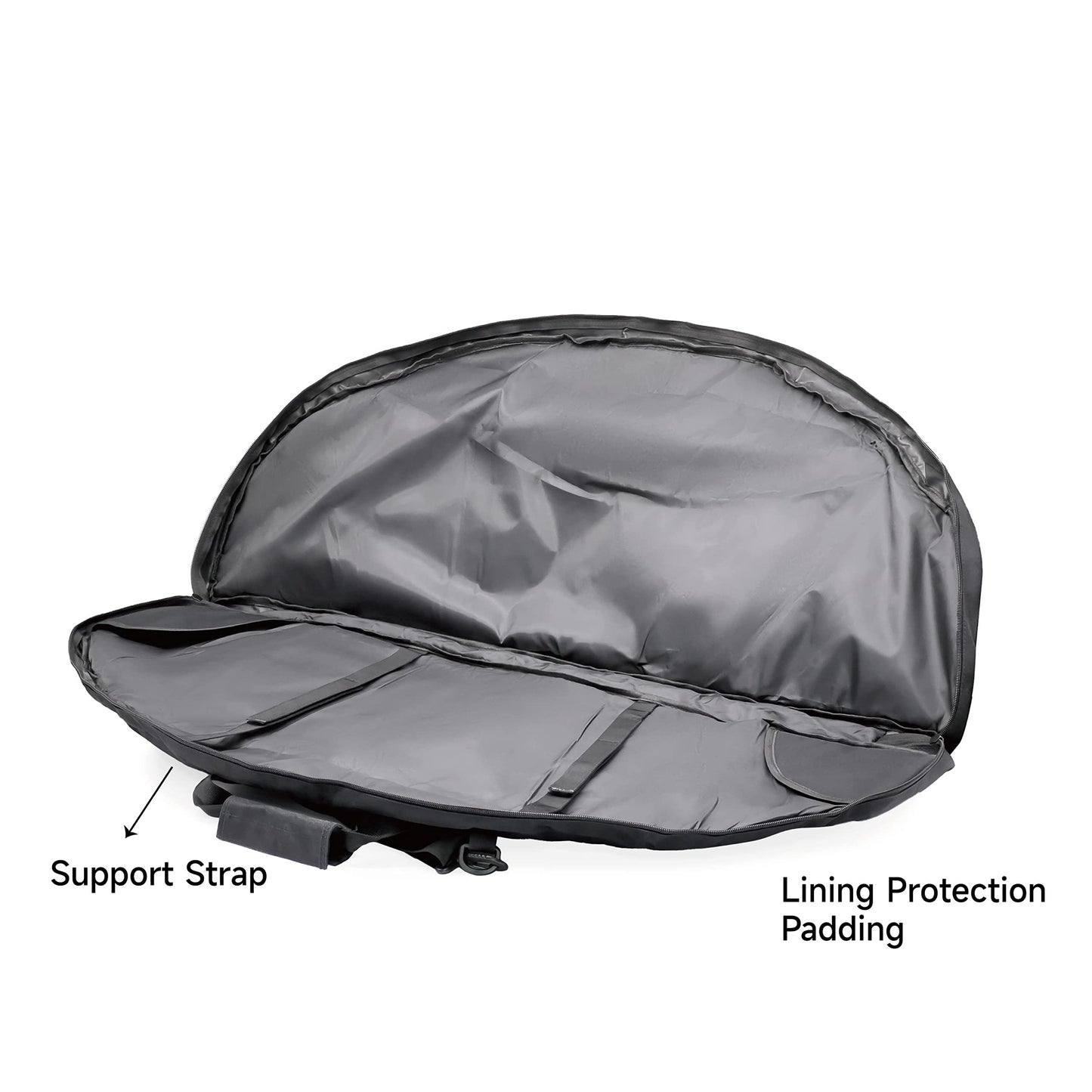 TaktZeit Compound Bow Case Soft Bow Case for Hunting 36"/44" Length Bow Bag with Adjustable Shoulder Strap and Backpack Strap