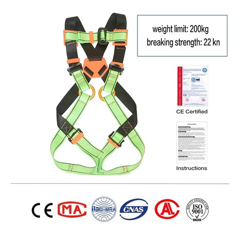 HeeJo Kids Body,Climbing Youth Safety Zipline Climbing Belts for Outdoor Expanding Training 7~13 Years