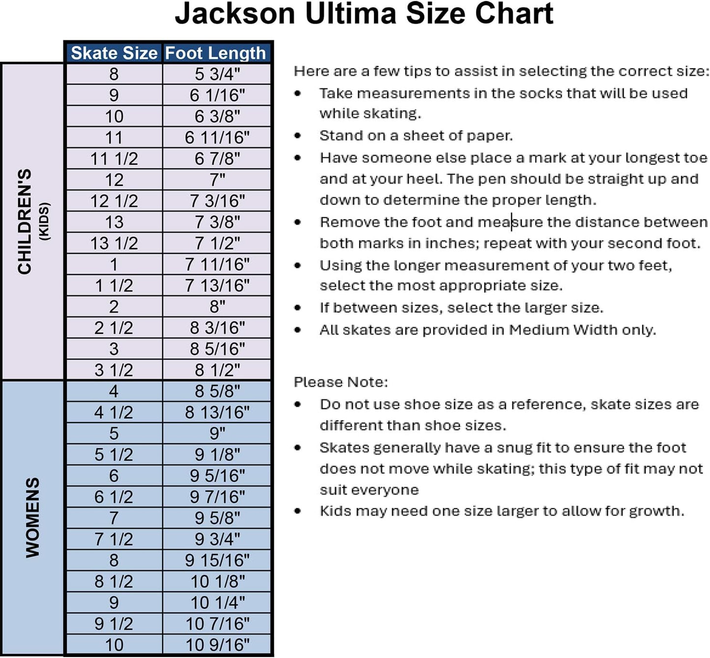 Jackson Ultima Excel Women's/Girls Figure Ice Skates, Medium Width