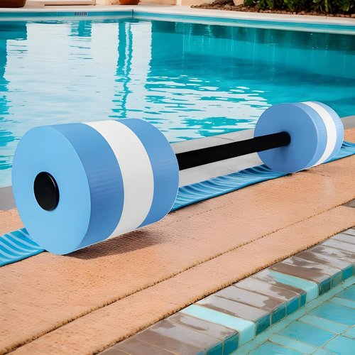 Water Aerobics Dumbbell,Aquatic Exercise Dumbbells Weights Fitness Barbells Hand Bars | Swimming Training Fitness Workout Aqua Barbells for Postpartum Recovery