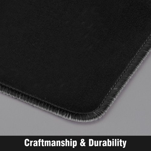 Biouai MTG Playmat for TCG Card Playing Game - 2Pcs Black Stitched Play Mat with Tube for Cards Gameplay, MTG, Yugioh, Magic The Gathering (24 x 14 inch)