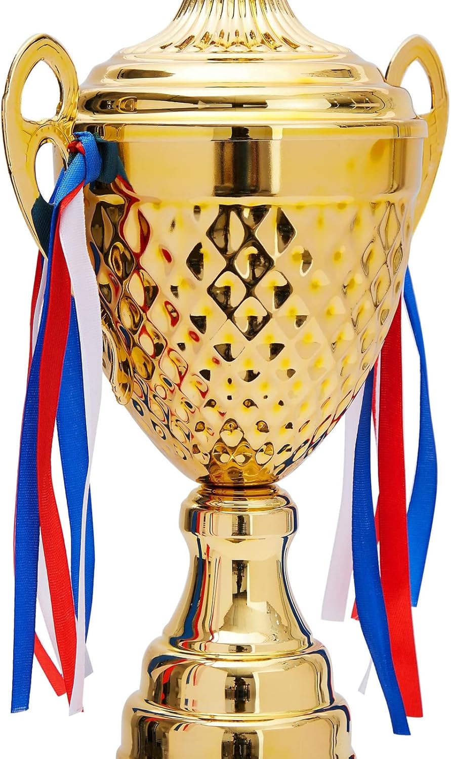 Juvale Large Gold Trophy Cup for Sports Championships, Tournaments, Award Competitions, Spelling Bee (15.2 x7.5 x 4.75 in) - Trophy Award