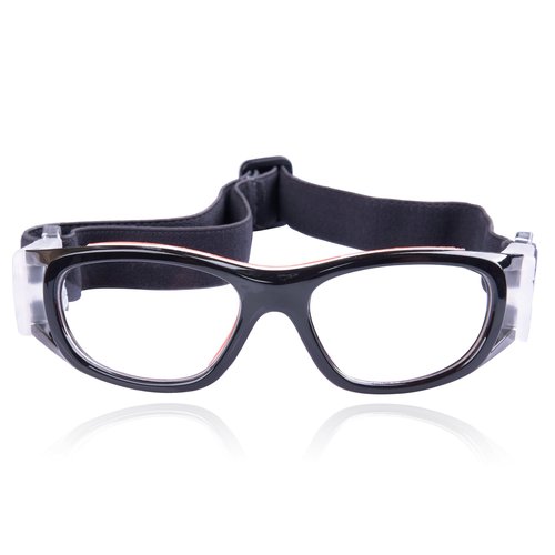 VOLOCOVER（TM Unisex Kids Protective Sports Goggles Glasses for Basketball Football Volleyball Squash Hockey (White)