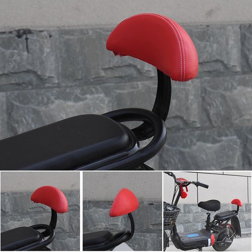 WEISUYUUS Durability Children Bike Seats Backrest Electric Bicycles Comfortable Backrest for Comfortable Cycling Experiences